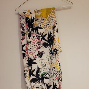 Maria Cornejo Elastic Waist Printed Pants